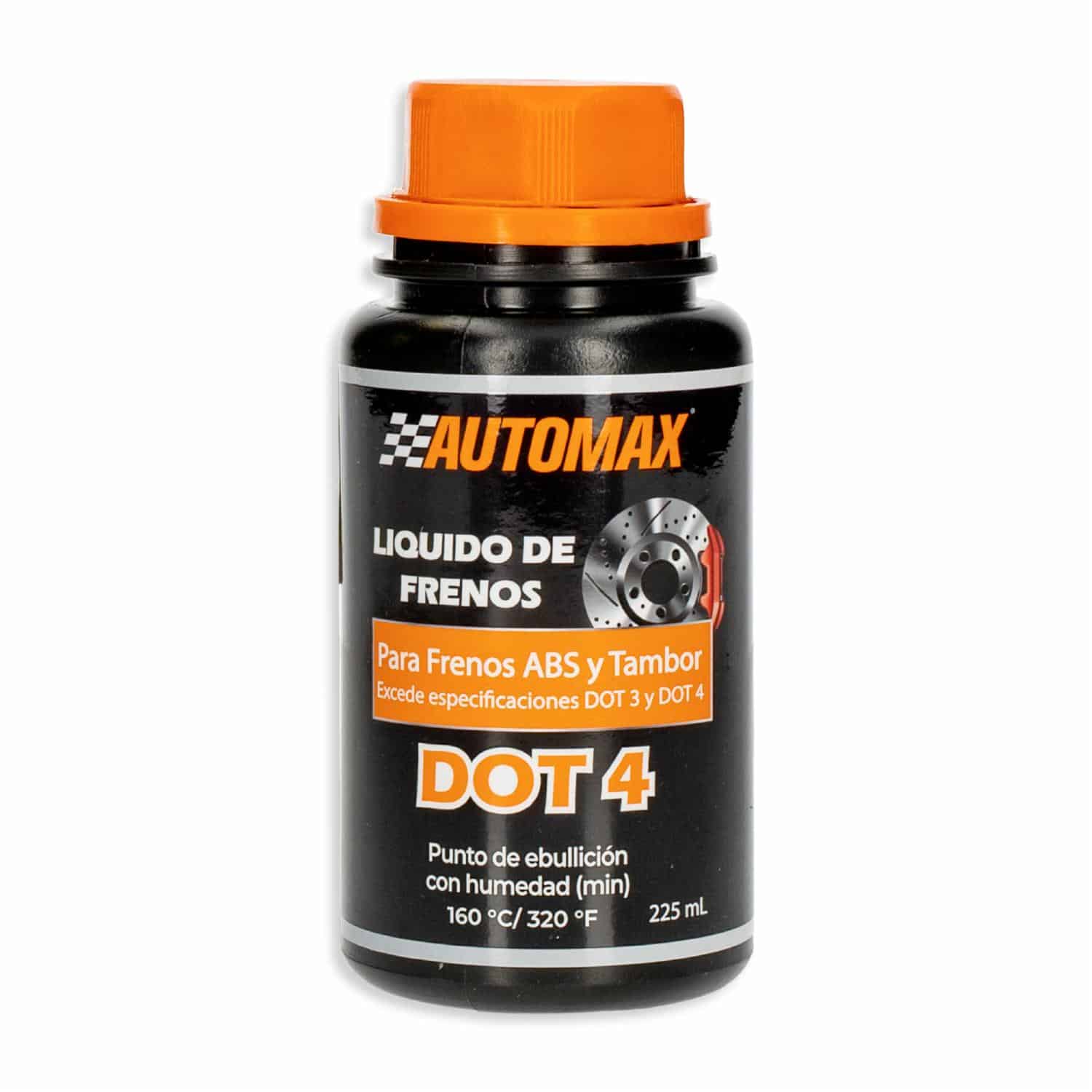 LÍQUIDO DE FRENOS DOT 4| AUTOMAX - 7 World Power Sports